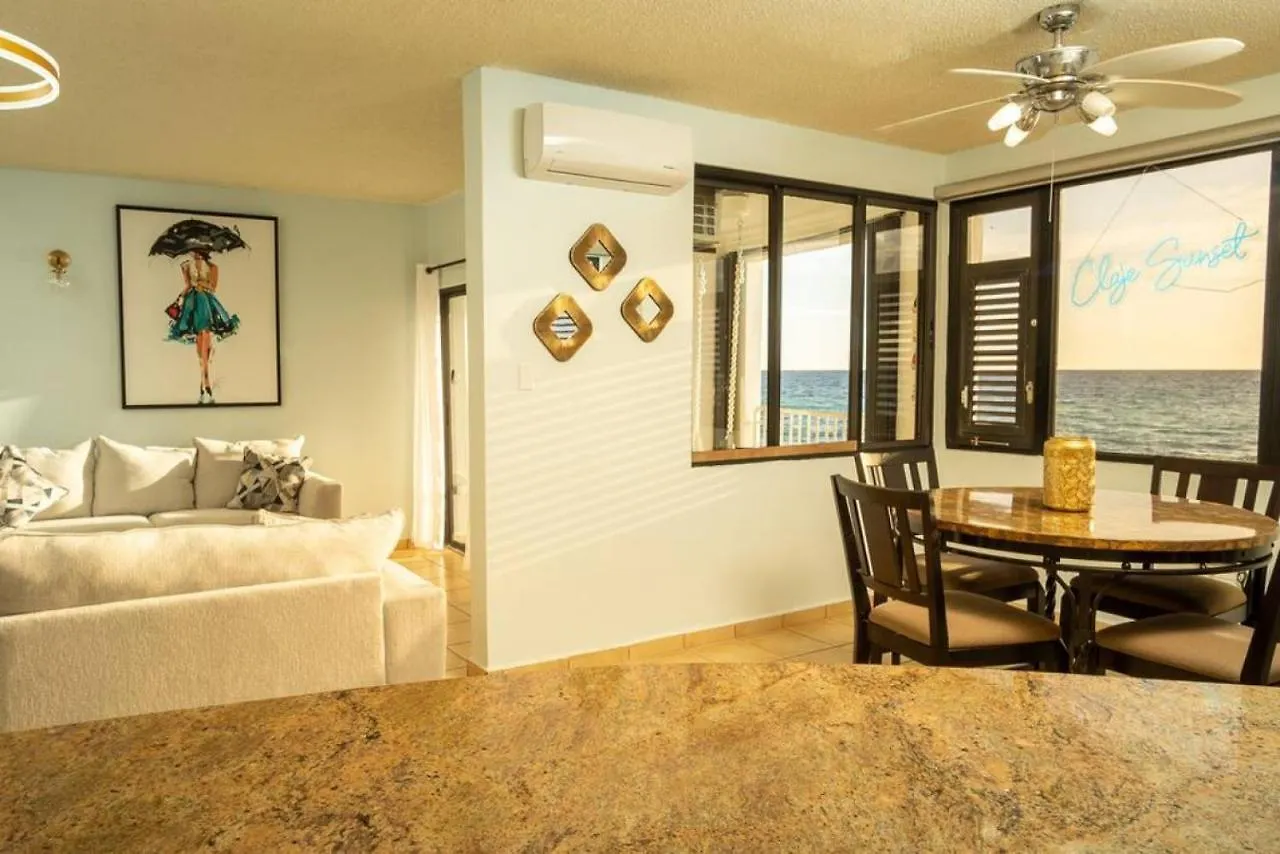 Claje Sunset! Beachfront Condo At Victoria Del Mar 1E Stella プエルトリコ